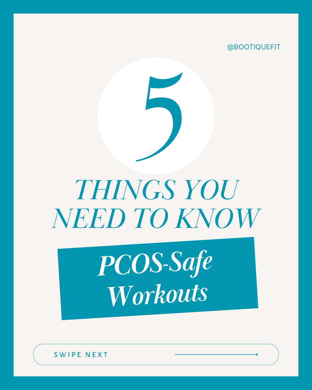 5 Things To Know About PCOS-Friendly Workouts